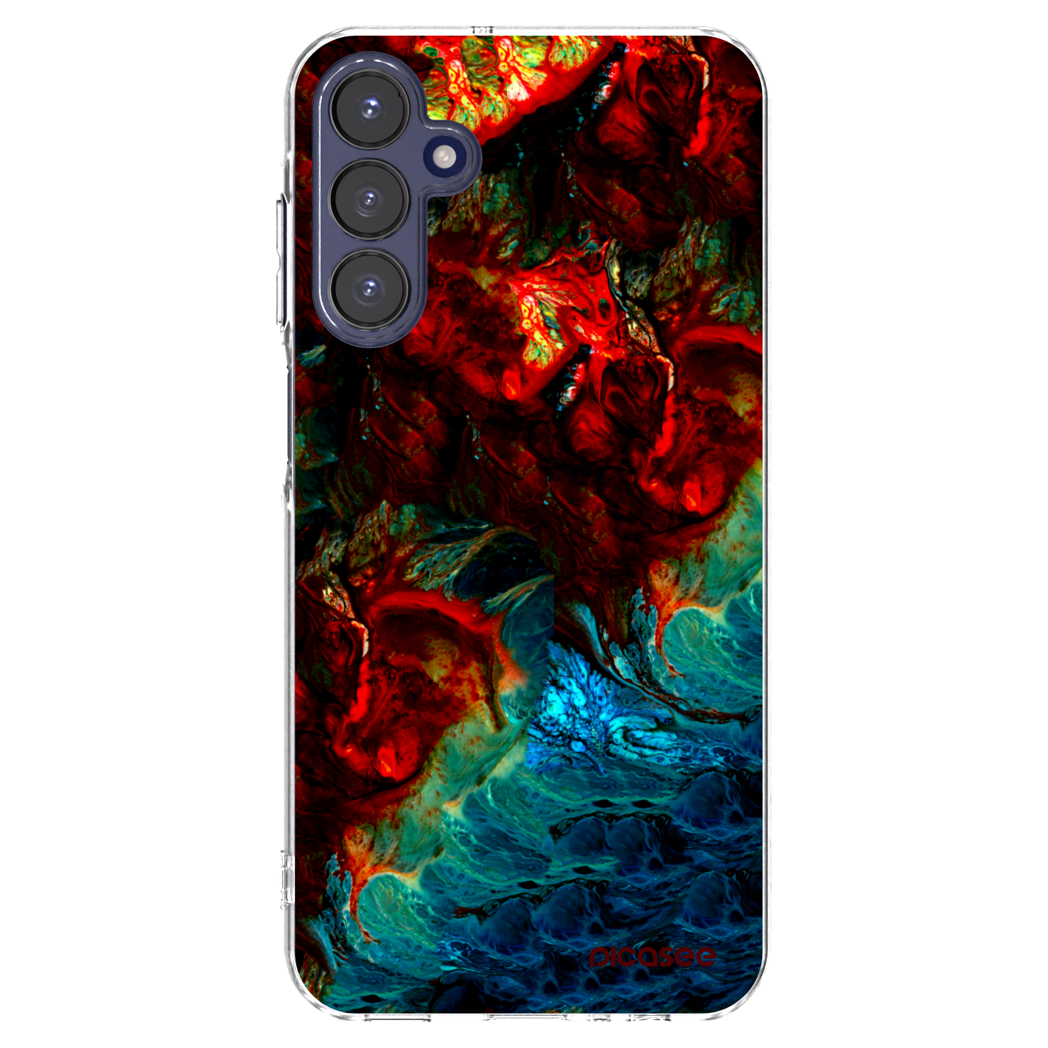 Picasee silikonski prozorni ovitek za Samsung Galaxy A15 A155F 4G - Universe