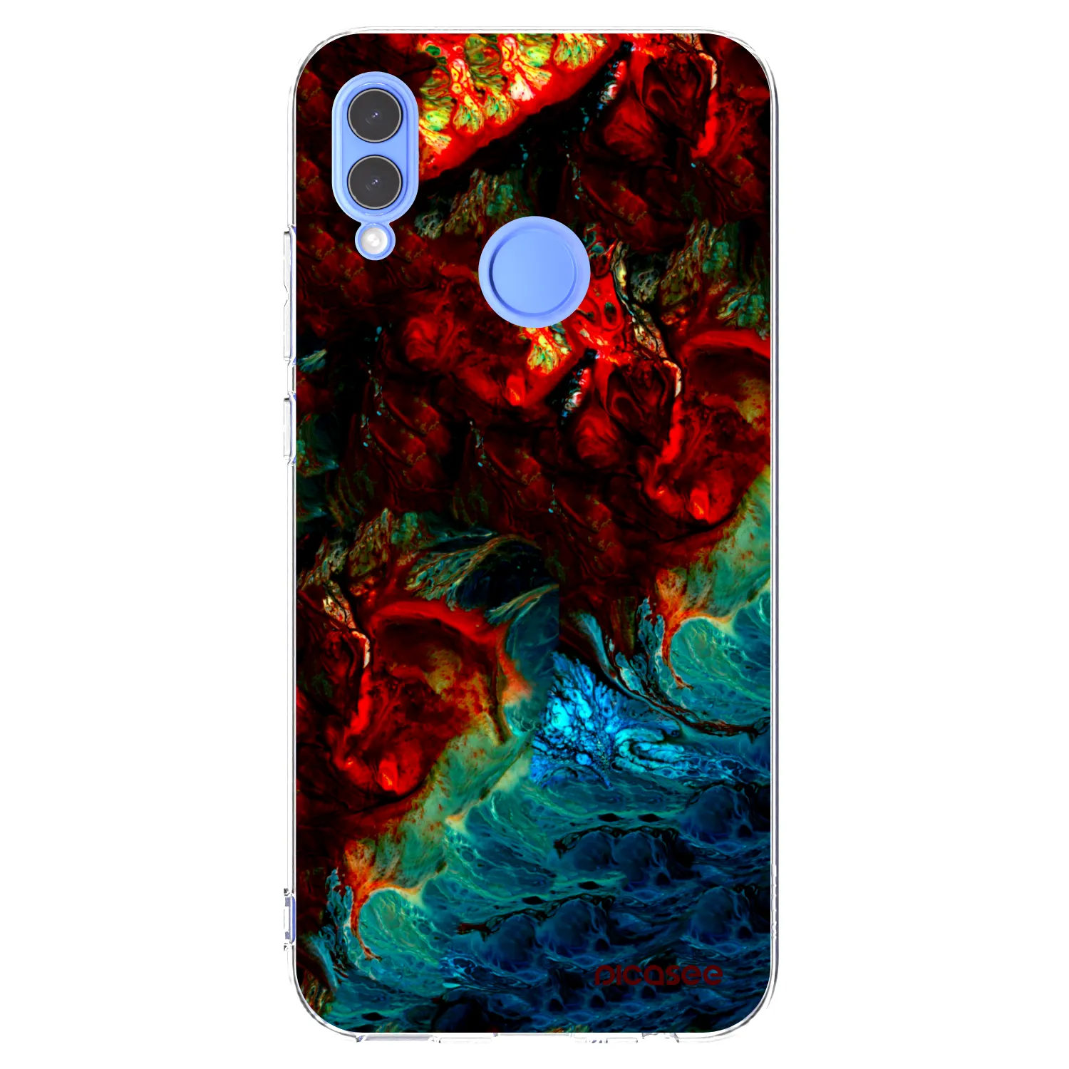 Picasee silikonski prozorni ovitek za Honor 10 Lite - Universe