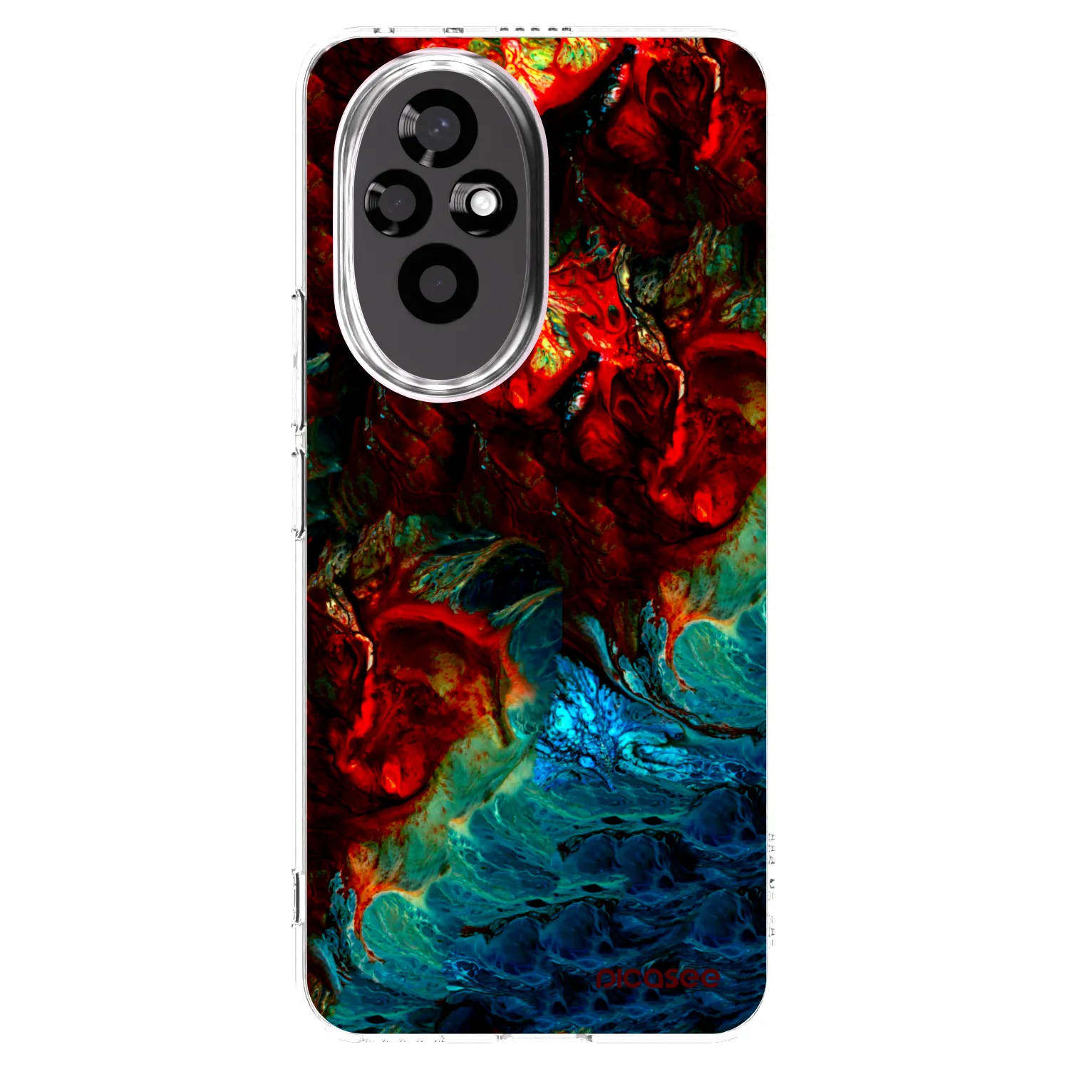 Picasee silikonski prozorni ovitek za Honor 200 Pro 5G - Universe