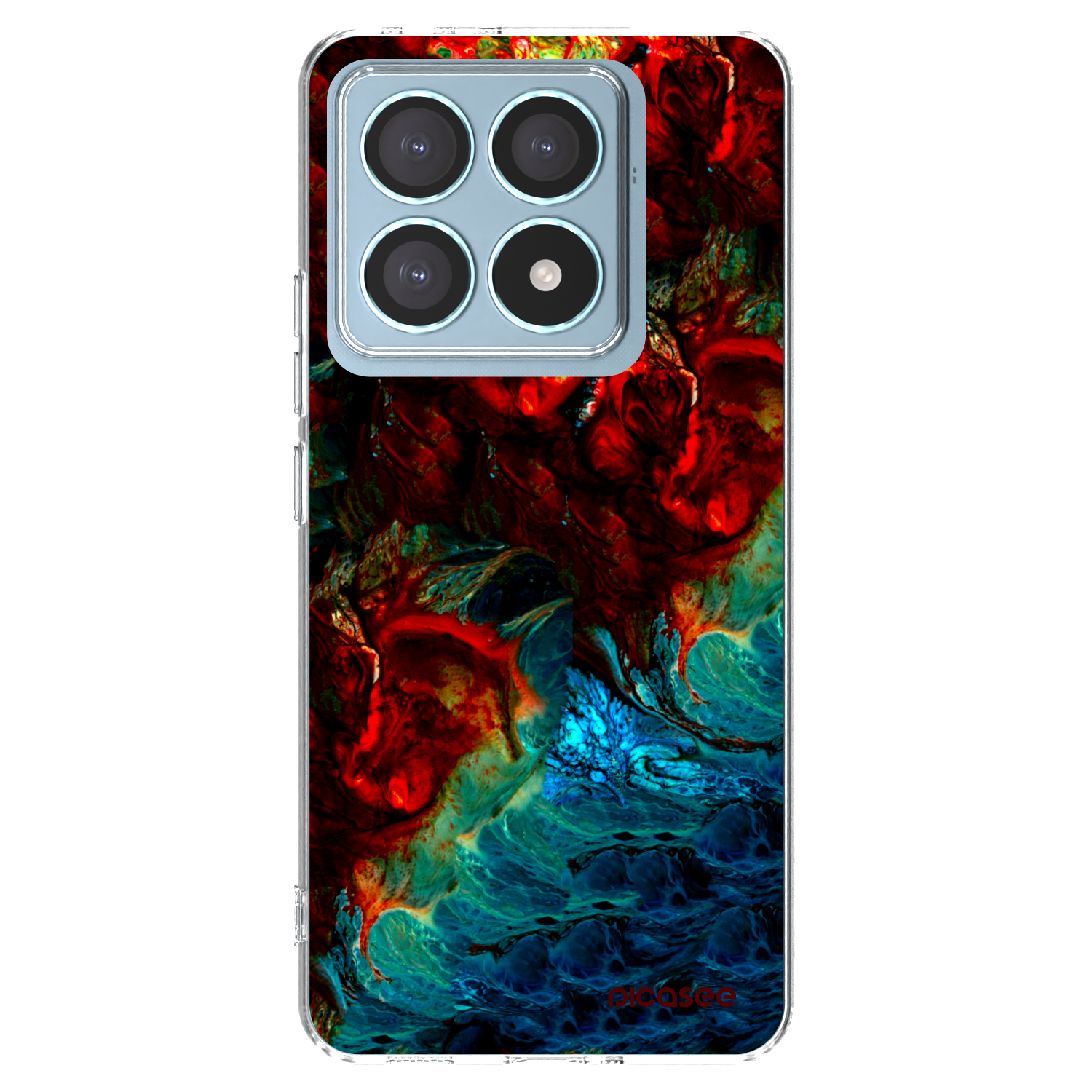Picasee silikonski prozorni ovitek za Xiaomi 14T Pro - Universe