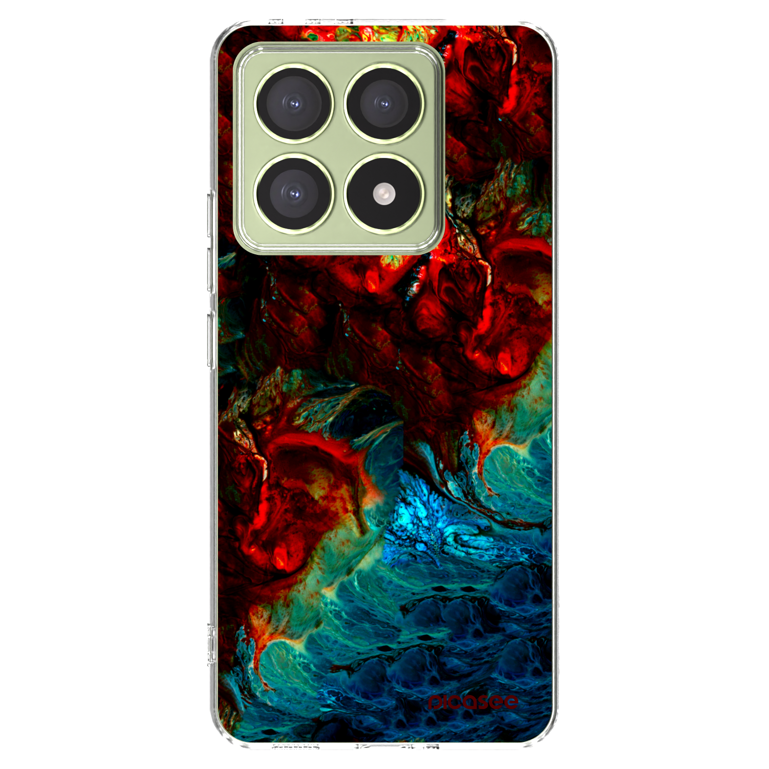 Picasee silikonski prozorni ovitek za Xiaomi 14T - Universe