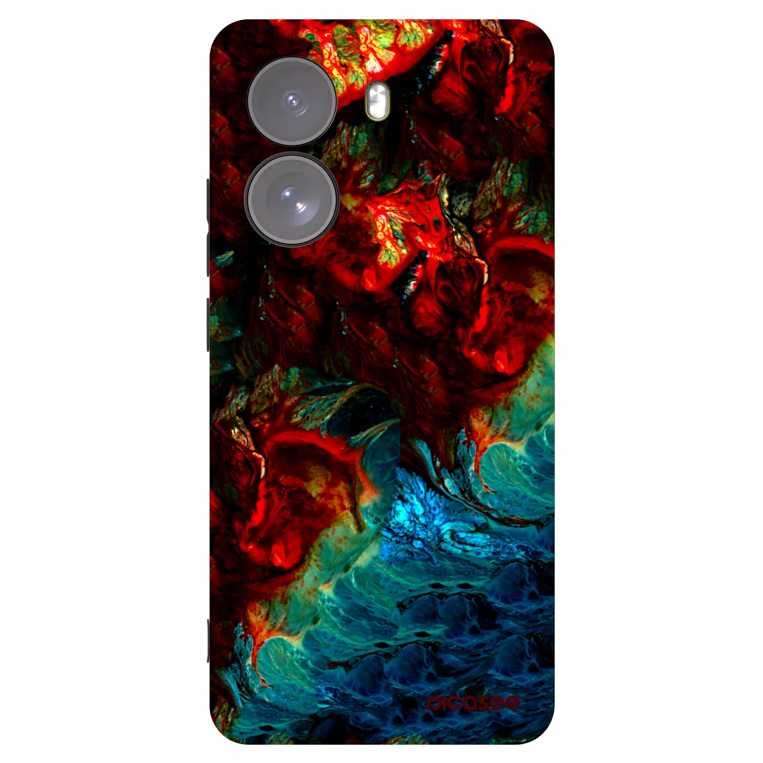 Picasee silikonski črni ovitek za Xiaomi Poco X7 - Universe