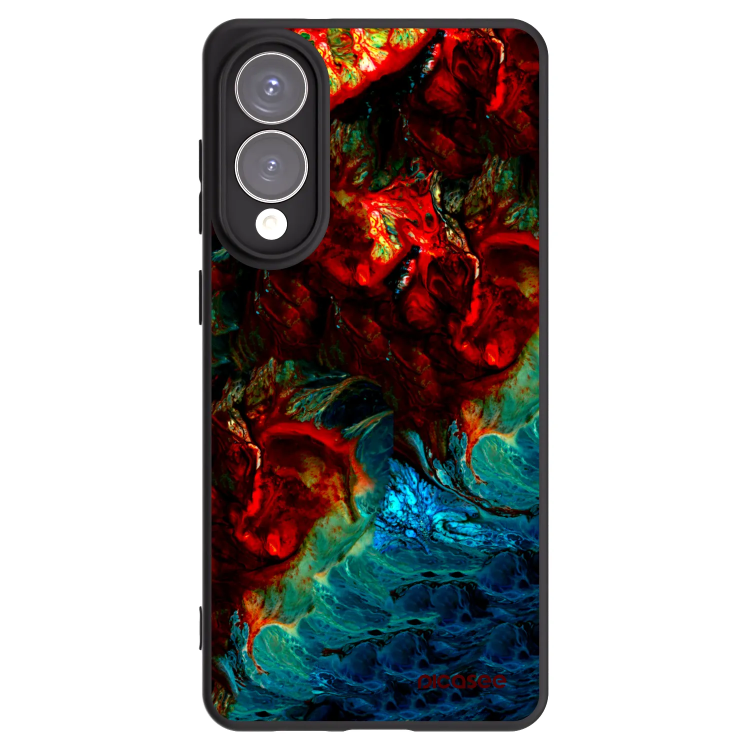 Picasee silikonski črni ovitek za Samsung Galaxy S25 Edge 5G - Universe