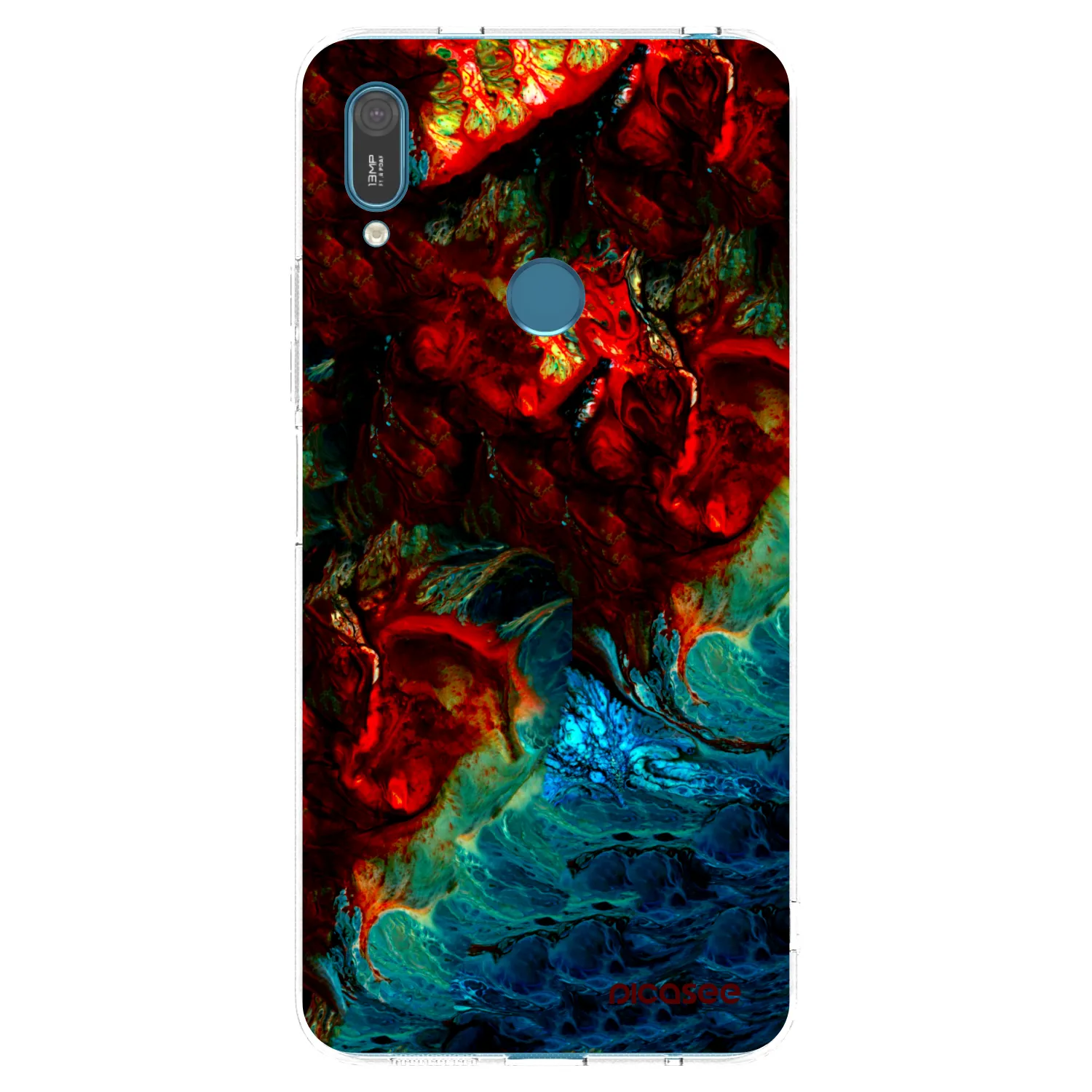 Picasee silikonski prozorni ovitek za Huawei Y7 2019 - Universe