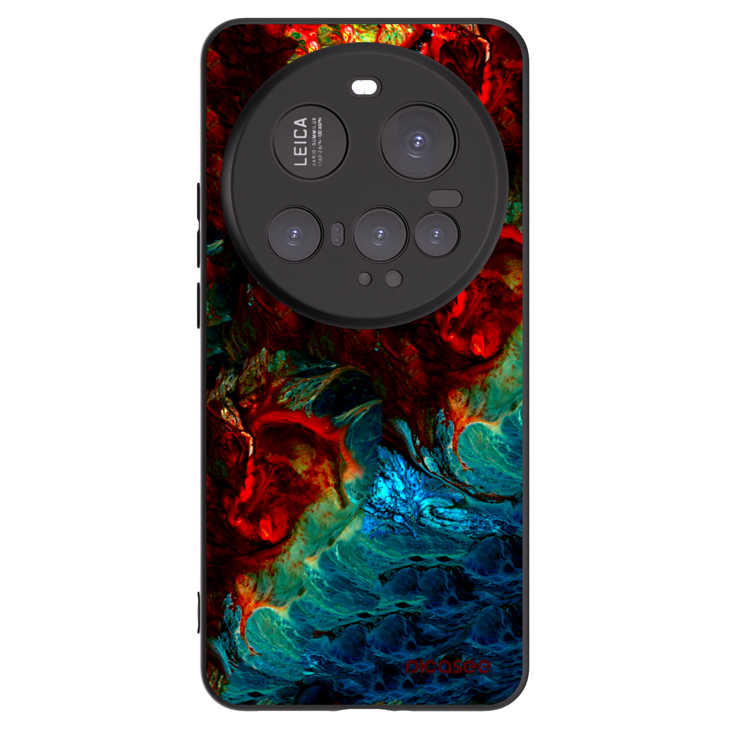 Picasee silikonski črni ovitek za Xiaomi 15 Ultra - Universe
