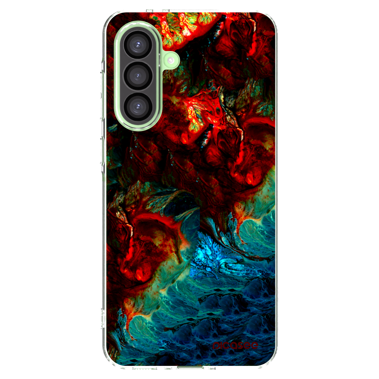 Picasee silikonski prozorni ovitek za Samsung Galaxy A26 5G A266B - Universe