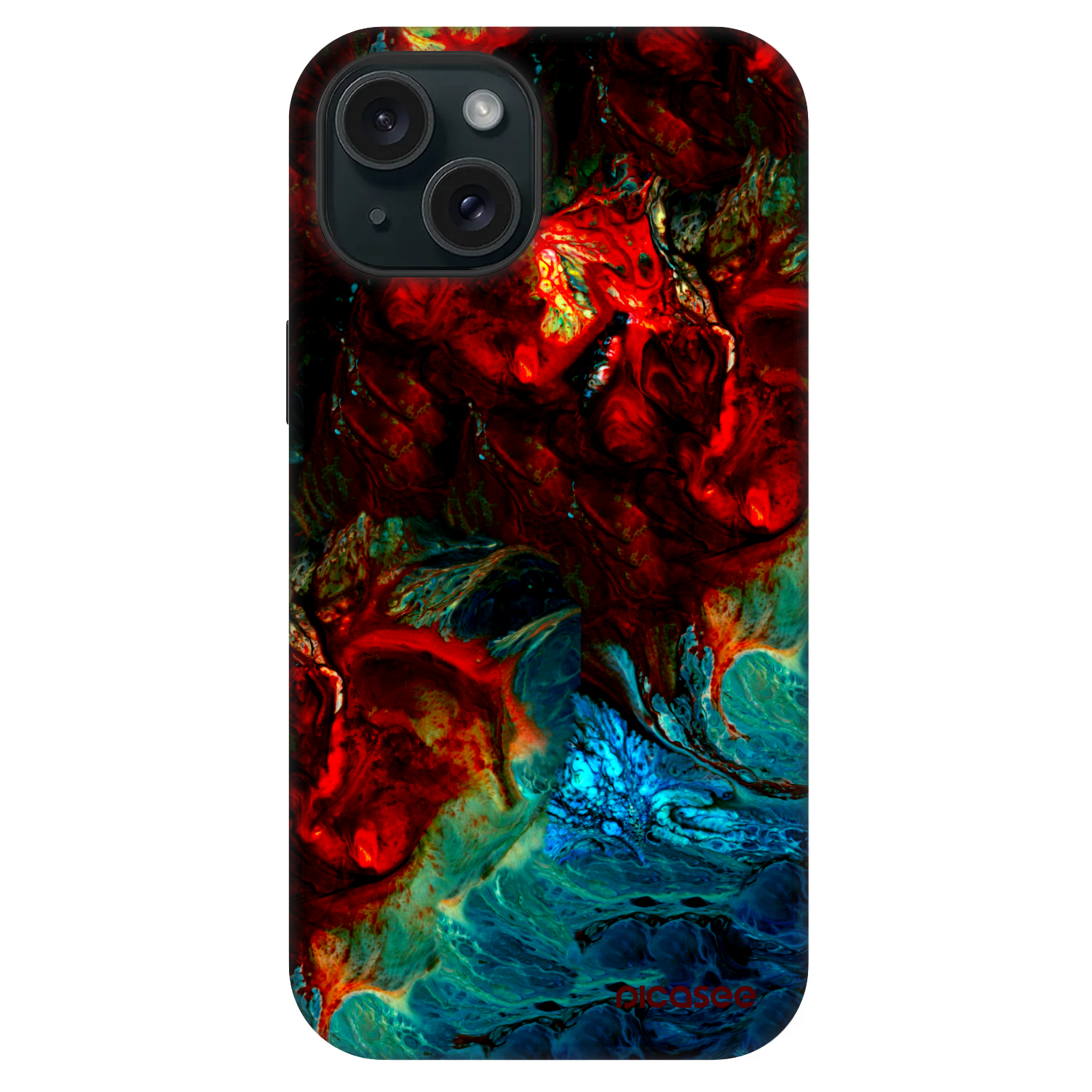 Picasee Fashion Case MagSafe za Apple iPhone 15 - Universe