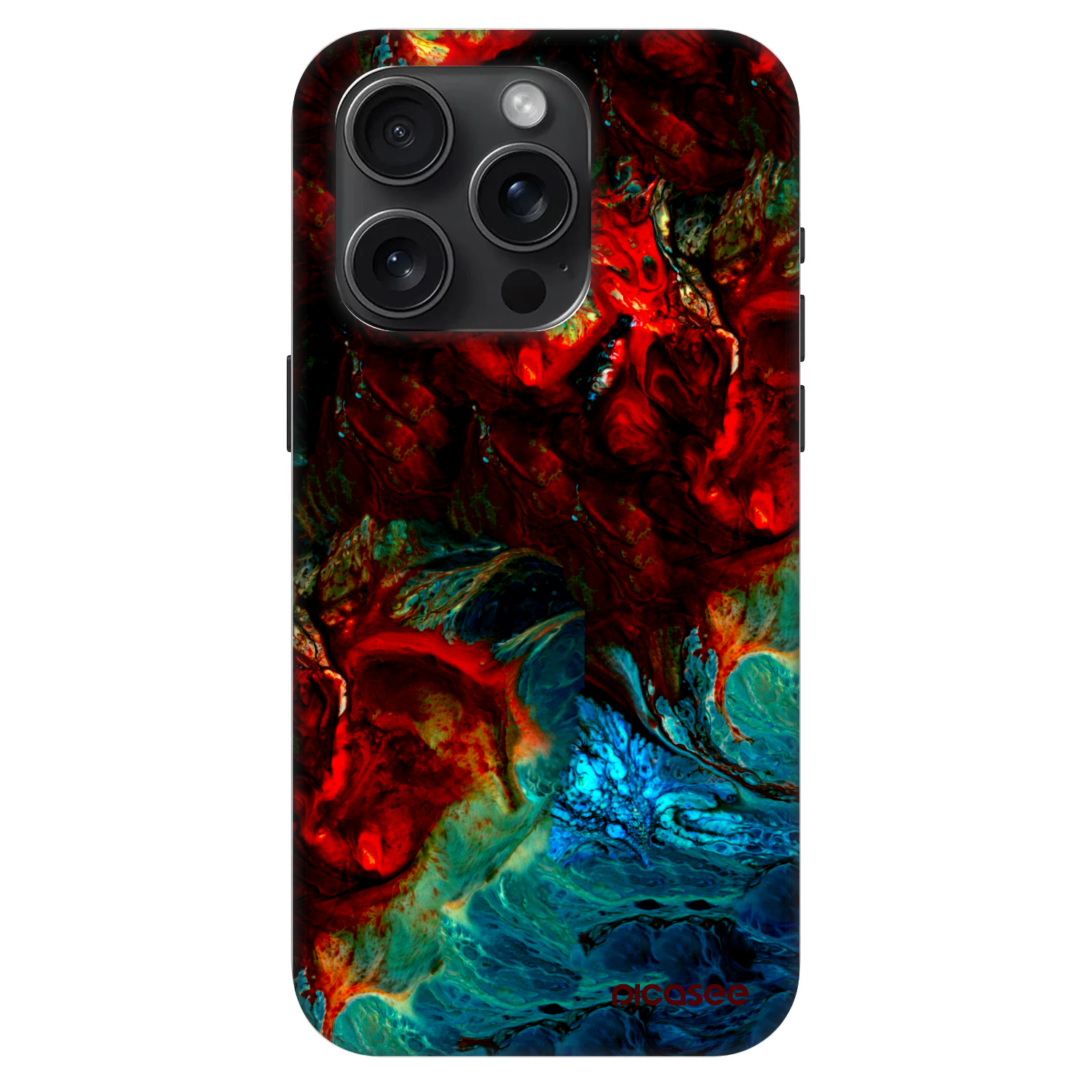 Picasee Fashion Case MagSafe za Apple iPhone 15 Pro - Universe