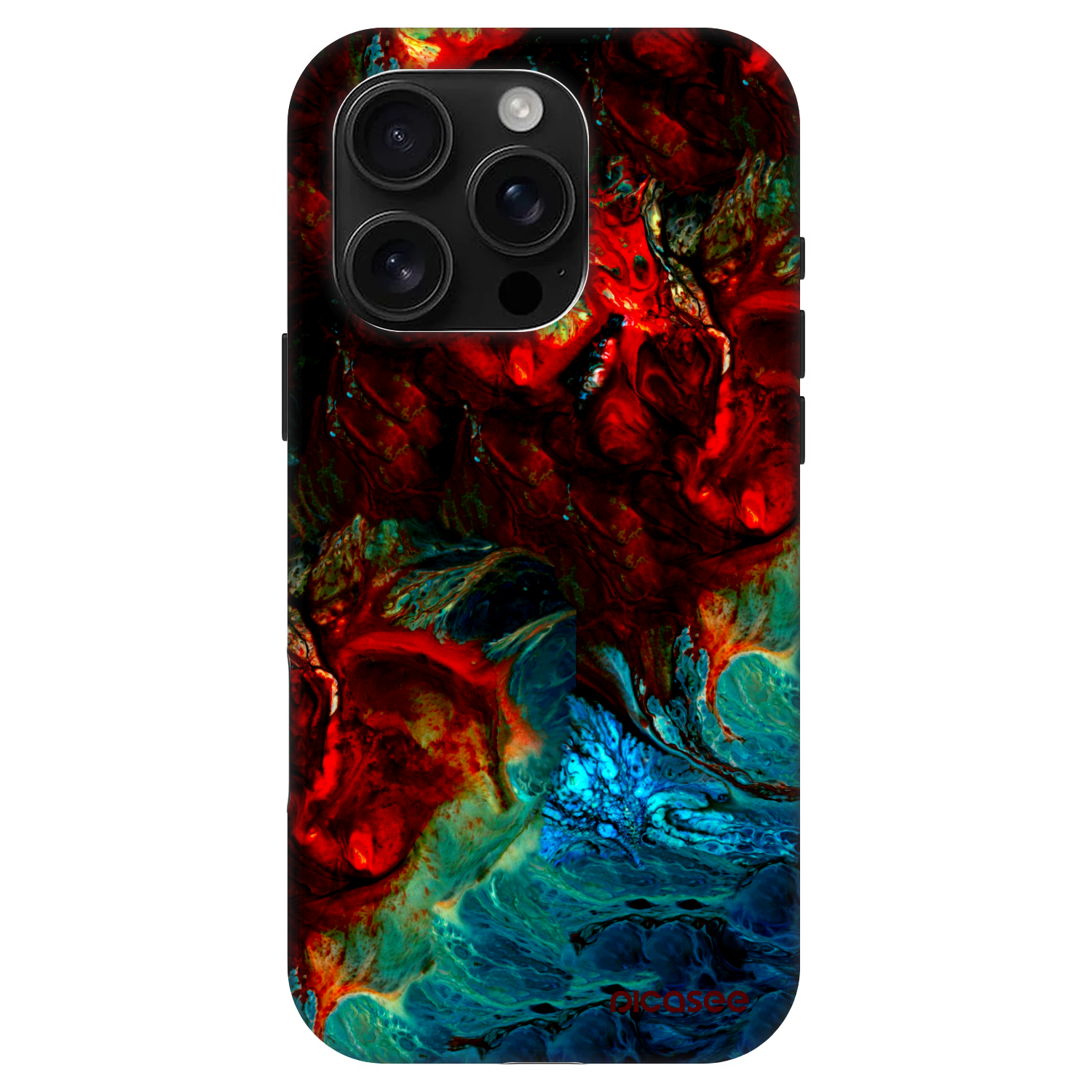 Picasee Fashion Case MagSafe za Apple iPhone 16 Pro - Universe