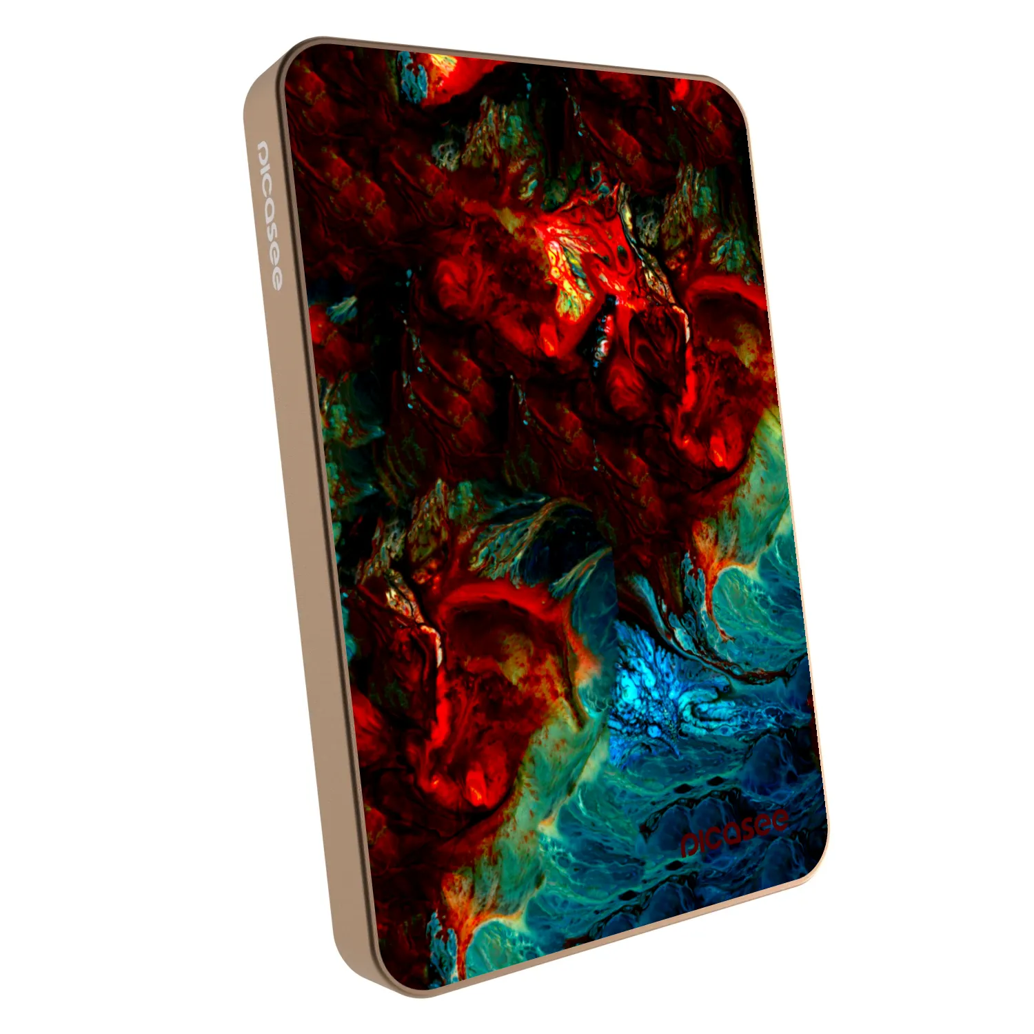 Picasee Prenosna baterija z MagSafe 5 000 mAh Zlati - Universe