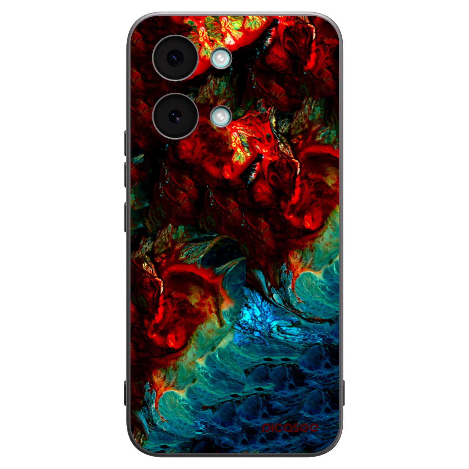 Picasee silikonski črni ovitek za Xiaomi Poco X8 Pro Max - Universe
