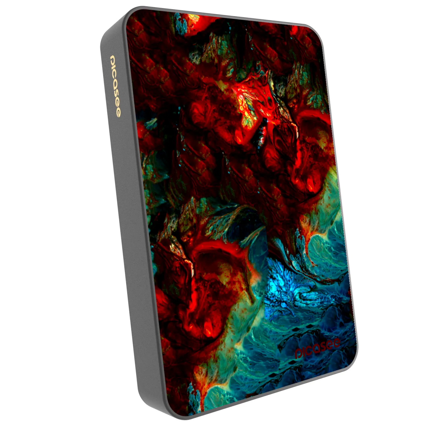 Picasee Prenosna baterija z MagSafe 10 000 mAh Siva - Universe