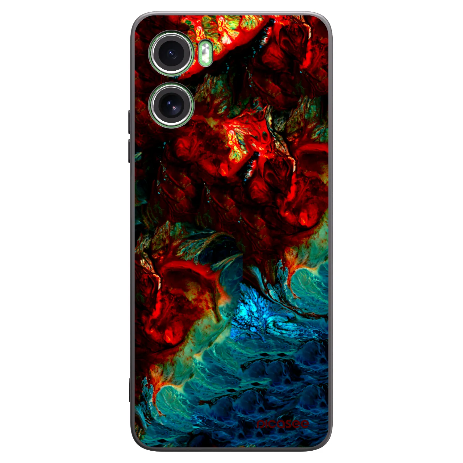 Picasee silikonski črni ovitek za Motorola Moto G06 - Universe