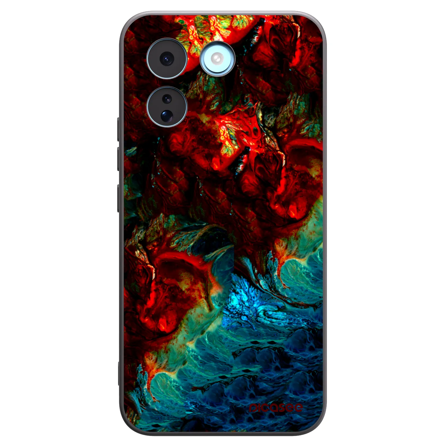 Picasee silikonski črni ovitek za Xiaomi Redmi Note 17 Pro MAX 5G - Universe