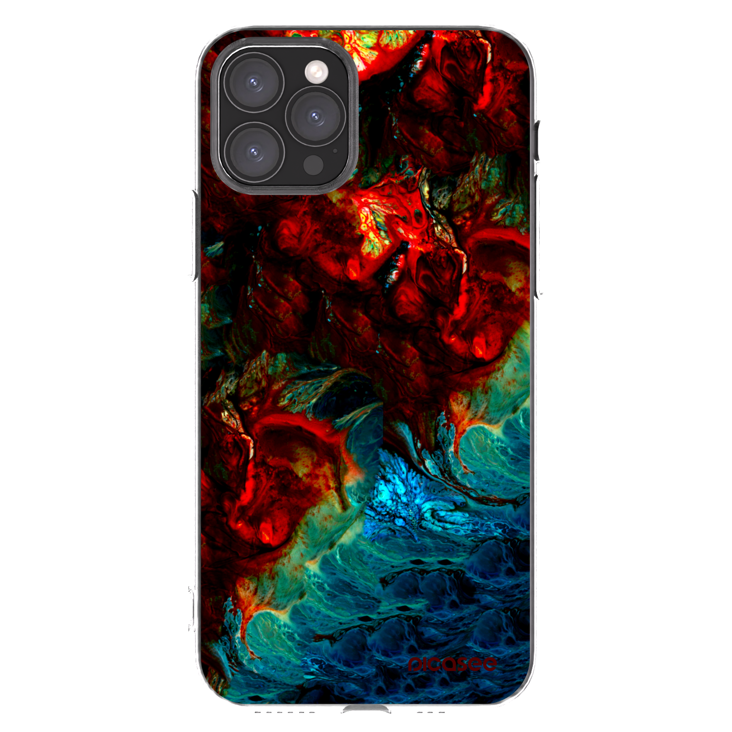 Picasee silikonski prozorni ovitek za Apple iPhone 11 Pro - Universe