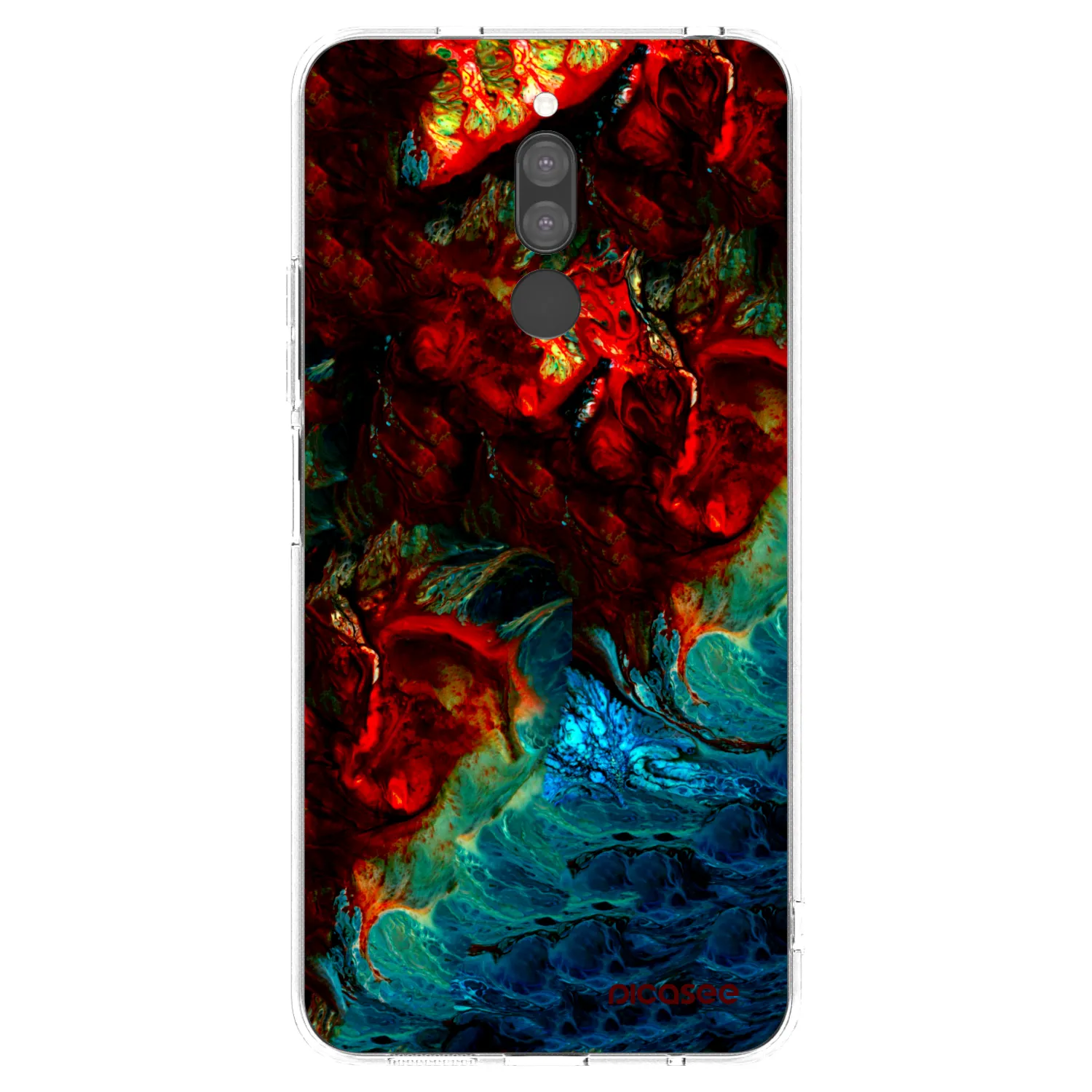 Picasee silikonski prozorni ovitek za Xiaomi Redmi 8 - Universe