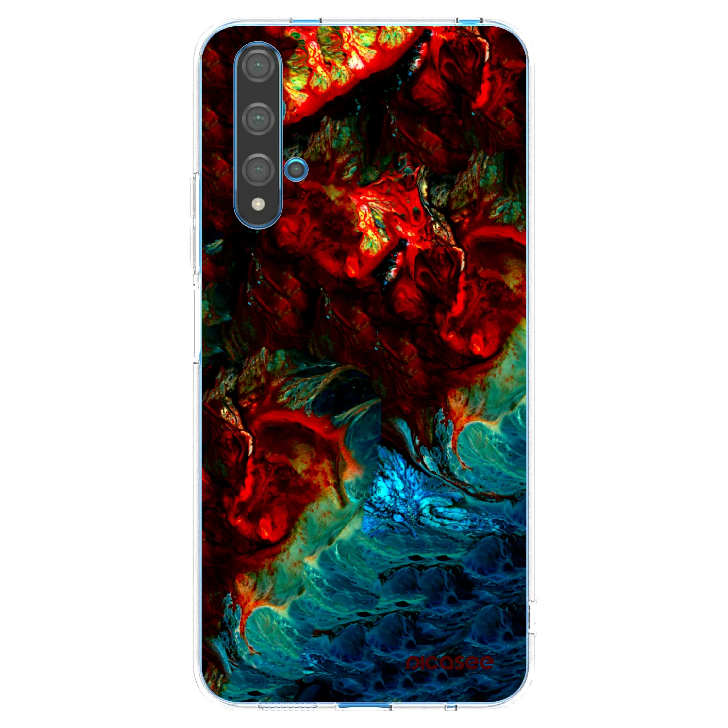 Picasee silikonski prozorni ovitek za Huawei Nova 5T - Universe