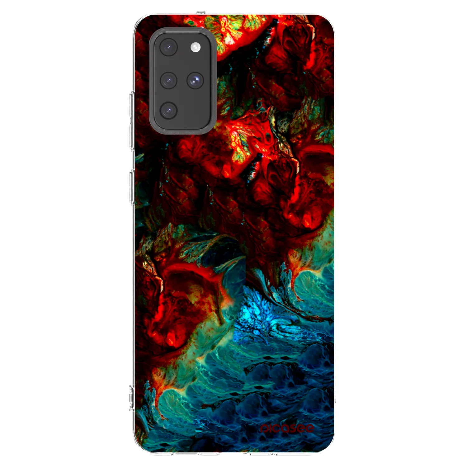 Picasee silikonski prozorni ovitek za Samsung Galaxy S20+ G985F - Universe