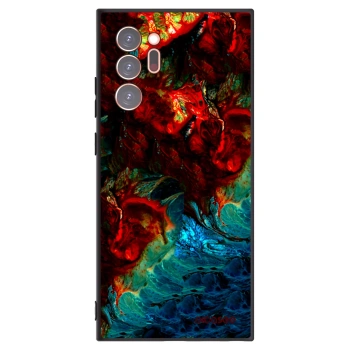 Picasee silikonski črni ovitek za Samsung Galaxy Note 20 Ultra - Universe