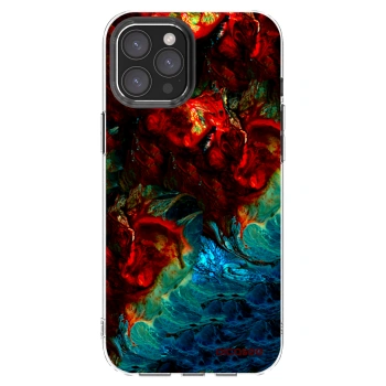 Picasee silikonski prozorni ovitek za Apple iPhone 12 Pro Max - Universe
