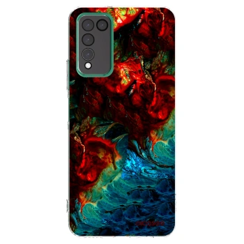Picasee silikonski prozorni ovitek za Honor 10X Lite - Universe