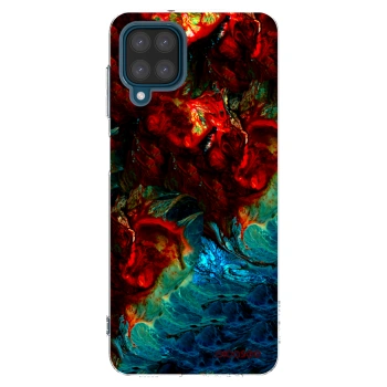 Picasee silikonski prozorni ovitek za Samsung Galaxy A12 A125F - Universe
