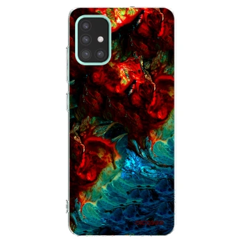 Picasee silikonski prozorni ovitek za Samsung Galaxy M31s - Universe
