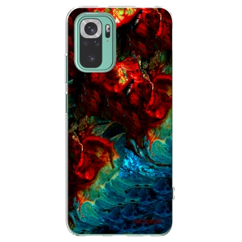 Picasee silikonski prozorni ovitek za Xiaomi Redmi Note 10 Pro - Universe