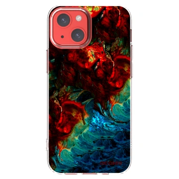 Picasee silikonski prozorni ovitek za Apple iPhone 13 mini - Universe