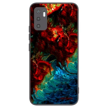 Picasee silikonski črni ovitek za Xiaomi Redmi Note 10 5G - Universe