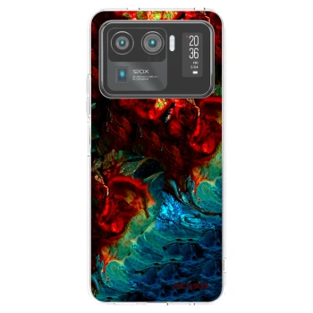 Picasee silikonski prozorni ovitek za Xiaomi Mi 11 Ultra - Universe