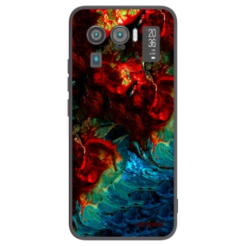 Picasee silikonski črni ovitek za Xiaomi Mi 11 Ultra - Universe