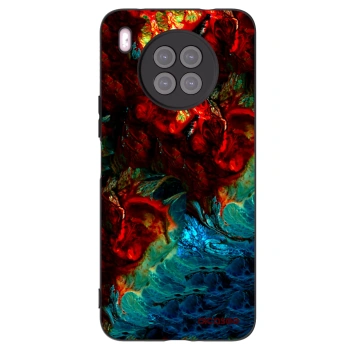 Picasee silikonski črni ovitek za Huawei Nova 8i - Universe