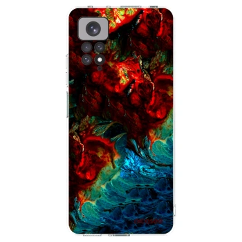 Picasee silikonski prozorni ovitek za Xiaomi Redmi Note 11S 4G - Universe