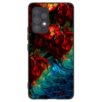 Picasee silikonski črni ovitek za Samsung Galaxy A53 5G A536 - Universe