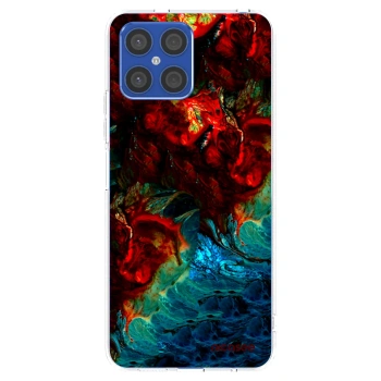 Picasee silikonski prozorni ovitek za Honor X8 4G - Universe