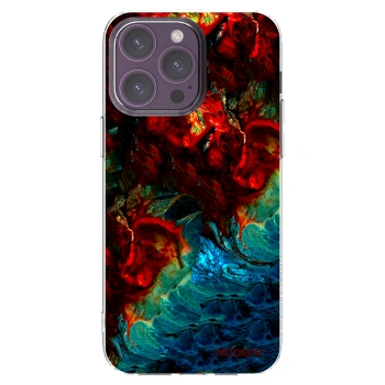 Picasee silikonski prozorni ovitek za Apple iPhone 14 Pro Max - Universe