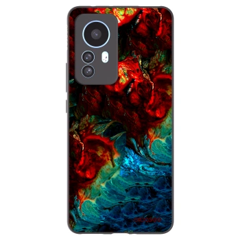 Picasee silikonski črni ovitek za Xiaomi 12T Pro - Universe