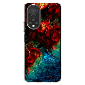 Picasee silikonski prozorni ovitek za Honor X7 - Universe