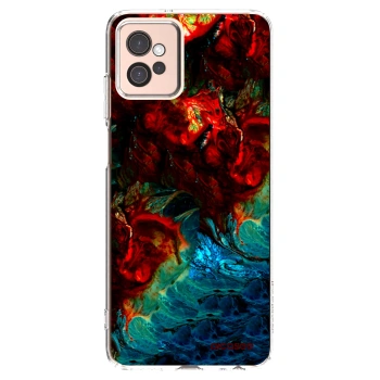 Picasee silikonski prozorni ovitek za Motorola Moto G32 - Universe