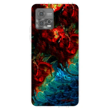 Picasee silikonski prozorni ovitek za Motorola Moto G72 - Universe