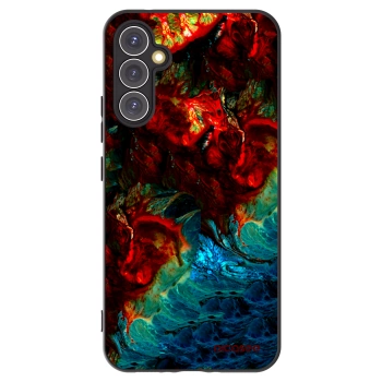 Picasee silikonski črni ovitek za Samsung Galaxy A34 5G A346B - Universe