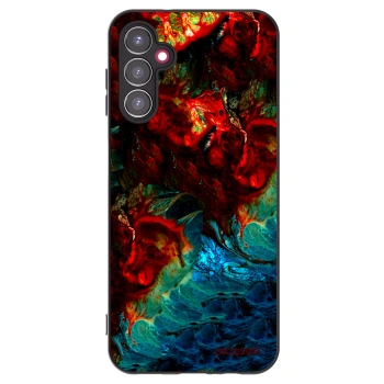 Picasee silikonski črni ovitek za Samsung Galaxy A14 5G A146P - Universe