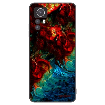Picasee silikonski črni ovitek za Xiaomi Redmi Note 12S - Universe