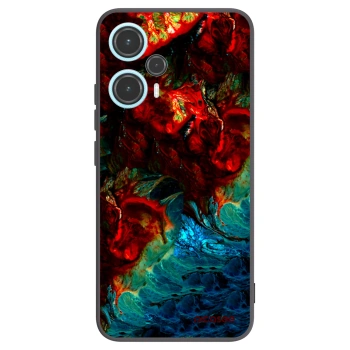 Picasee silikonski črni ovitek za Xiaomi Poco F5 - Universe