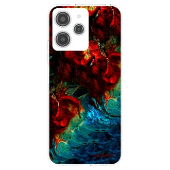 Picasee silikonski prozorni ovitek za Xiaomi Redmi 12 4G - Universe
