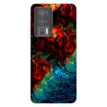 Picasee silikonski prozorni ovitek za Xiaomi Poco F5 Pro 5G - Universe