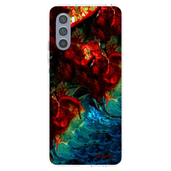Picasee silikonski prozorni ovitek za Motorola Moto G62 - Universe