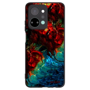 Picasee silikonski črni ovitek za Honor X7a - Universe