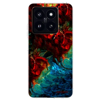 Picasee silikonski prozorni ovitek za Xiaomi 14 Pro - Universe